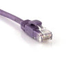 PATCH CORD CAT6 PURPLE 3FT SNAGLESS BOOT