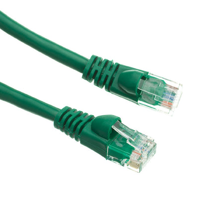 PATCH CORD CAT6 GRN 100FT SNAGLESS BOOT