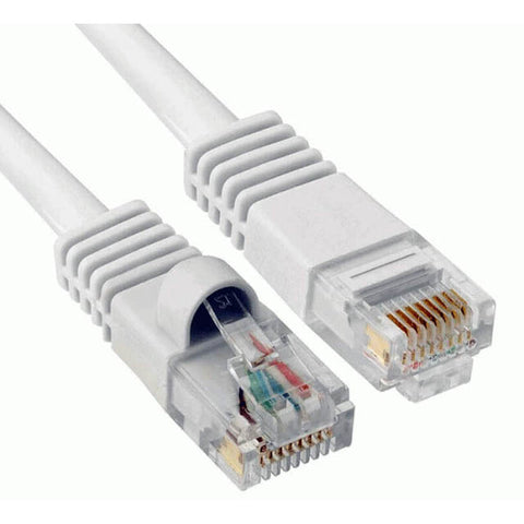 PATCH CORD CAT5E WHT 25FT