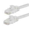 PATCH CORD CAT6 WHT 100FT SNAGLESS BOOT