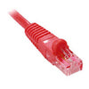 PATCH CORD CROSS CAT6 RED 3FT SN SNAGLESS BOOT