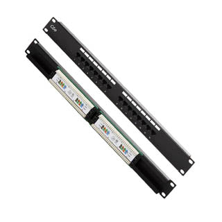 PATCH PANEL 16PORT CAT5E