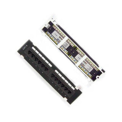 PATCH PANEL 12P0RT CAT6 10IN WITH BRACKET