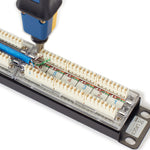 PATCH PANEL 24PORT CAT6 1U 19IN BLK