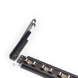 PATCH PANEL 24PORT CAT6 1U 19IN BLK