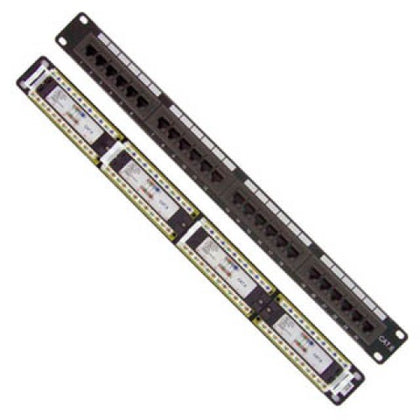 PATCH PANEL 24PORT CAT6 1U 19IN