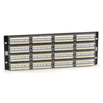 PATCH PANEL 96PORT CAT6 4U 19IN BLK
