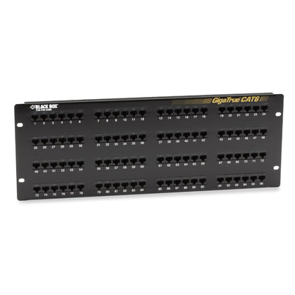 PATCH PANEL 96PORT CAT6 4U 19IN BLK