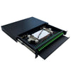 FIBER PANEL 24PORT 19IN RACK MOUNT 1U HOLDS LC-DUPLEX/SC-SIMP