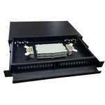 FIBER PANEL 24PORT 19IN RACK MOUNT 1U HOLDS LC-DUPLEX/SC-SIMP
