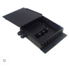 FIBER PATCH PANEL 16PORT WALLMNT TERMINAL BOX BLACK