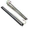 PATCH PANEL BLANK 24PORT 1U 19IN WITH GROUND