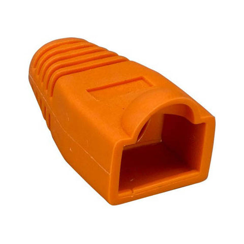 BOOT STRAIN RELIEF RJ45 ORANGE