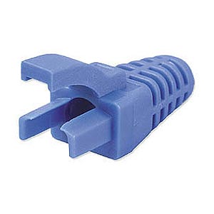 BOOT STRAIN RELIEF RJ45 BLUE