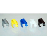 RJ45 LOCKING CLIP/TAB ASSORTED COLORS RJCLIP