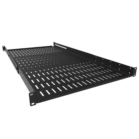 RACKMOUNT SLIDING SHELF 1U 1.7(H X25-36IN(D) VENTED 19IN(W)