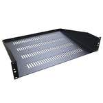 RACKMOUNT SHELF 19(W)X15(D)X3.5 (H)IN VENTED 2U BLK