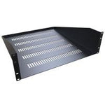 RACKMOUNT SHELF 3U 5.25(H)X20IN DEPTH VENTED BACK LIP FOLDED UP
