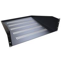 RACKMOUNT SHELF 3U 5.25(H)X20IN DEPTH VENTED BACK LIP FOLDED UP