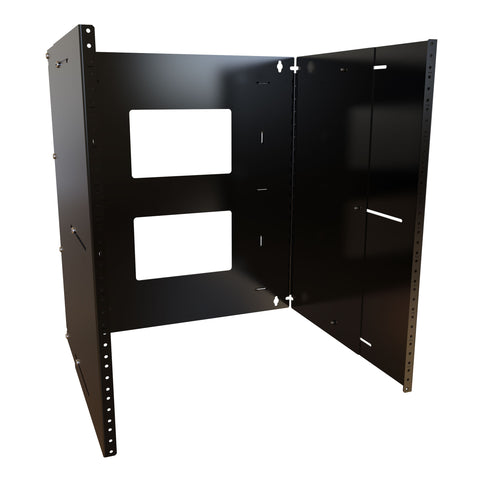 WALL MOUNT BRACKET 12U 12-18IN ADJUSTABLE DEPTH 19(W)X21IN(H)