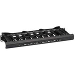 CABLE MANAGER 1U HORIZONTAL SINGLE SIDED ELITE BLK