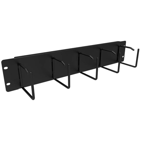 CABLE ORGANIZER 2U HORIZONTAL RACK MOUNTABLE 19IN