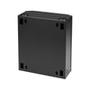 FIBER WALL CABINET 12 ADAPTER PANEL FRONT OPEN LOCKABLE BLACK