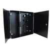 FIBER WALL CABINET 24 PORT FRONT OPEN LOCKABLE BLACK