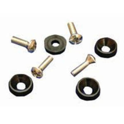 RACK MOUNT STEEL SCREWS/WASHERS OVAL HEAD SLOTTED SCREWS