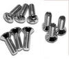 RACK MOUNT SCREWS 10-32 COUNTER SUNK 0.75IN