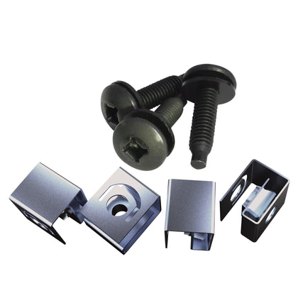 RACK MOUNT SCREWS AND CLIP NUTS COMBO-PACK