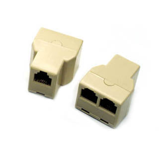 MODULAR T ADAPTER 6P4CJKX2 6P4CJ BEIGE