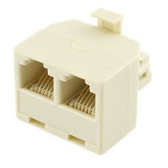 MODULAR T ADAPTER 6P6CJKX2-6P6CP