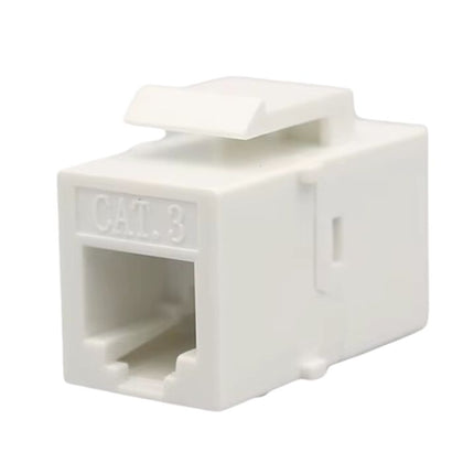 KEYSTONE COUPLER CAT3 6P4C WHT