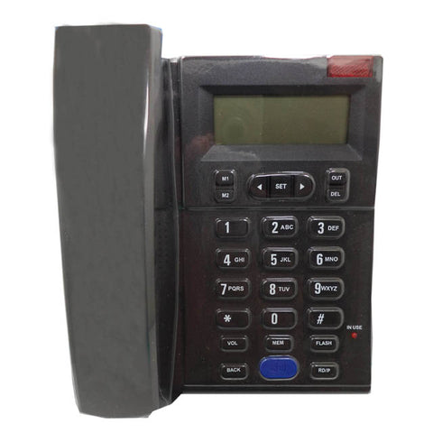 TELEPHONE WITH SPEAKER PHONE BLACK