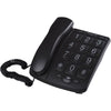 TELEPHONE WITH BIG BUTTONS BLK