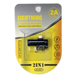 IPHONE ADAPTER 8P MALE TO 3.5MM JACK LIGHTNING TO AUDIO