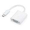 USB ADAPTER C MALE TO VGA FEMALE