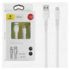 USB CABLE A MALE TO LIGHTNING 8P 3.3FT WHT