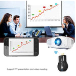 WIRELESS DISPLAY RECEIVER ANY CAST TV AIRPLAY DONGLE HDMI