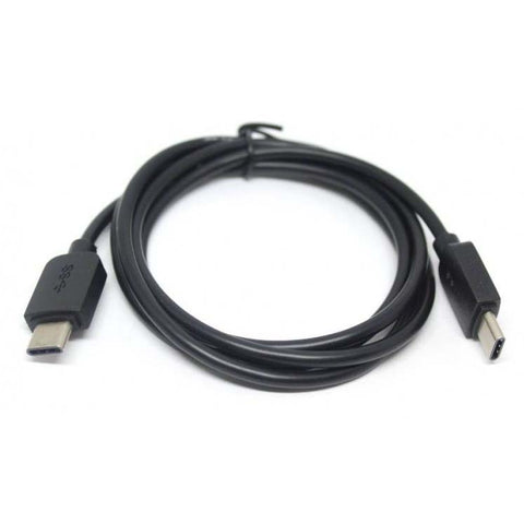 USB CABLE C MALE TO C MALE 3FT BLACK CHARGING