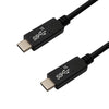 USB CABLE C MALE TO C MALE 3FT BLACK 10GPS