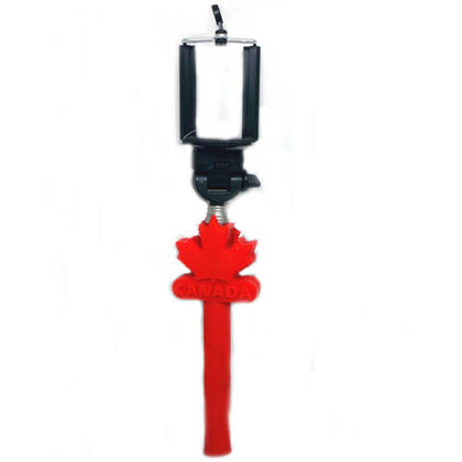 SELFIE STICK EXTENDABLE 8-43IN RED CANADIAN SOUVENIR