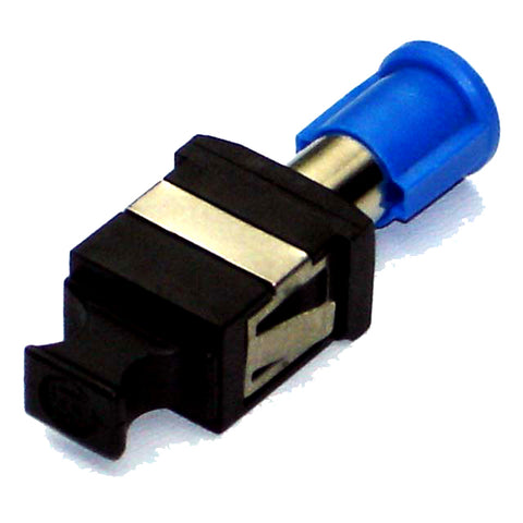 FIBER OPTIC ADAPTER SC-ST BLK {{