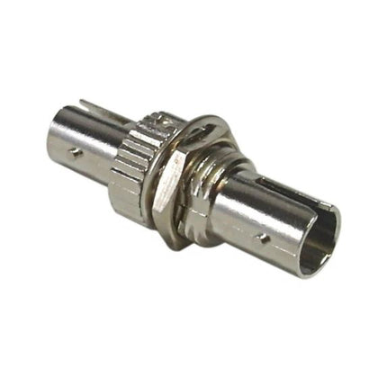 FIBER OPTIC COUPLER ST-ST SINGLE MODE BULKHEAD STEEL MULTIMODE
