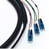 FIBER OPTIC PATCH CORD LC-LC 25M 25M SM PLE ARMOURED W/PULLING EY
