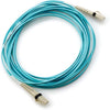FIBER OPTIC PATCH CORD LC-LC 2M DUPLEX MM OM4 50/125UM OFNR BLU