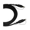 FIBER OPTIC AUDIO CABLE 3FT TOSLINK TO TOSLINK DIGITAL AUDIO