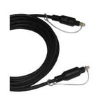 FIBER OPTIC AUDIO CABLE 3FT TOSLINK TO TOSLINK DIGITAL AUDIO