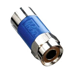 F PLUG RG6 PERMA-SEAL BLUE